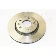 Jeu de 2 disques de frein avant ASHIKA 60-00-041 - Visuel 1