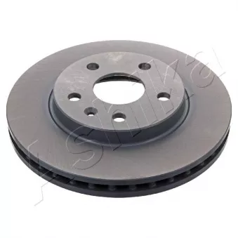 Jeu de 2 disques de frein avant ASHIKA 60-00-0410