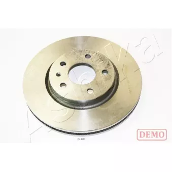 Jeu de 2 disques de frein avant ASHIKA 60-00-0411C