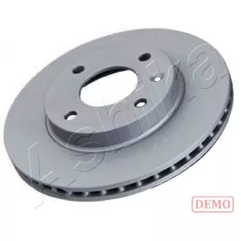 Jeu de 2 disques de frein avant ASHIKA 60-00-0414C