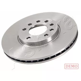 Jeu de 2 disques de frein avant ASHIKA 60-00-0417C