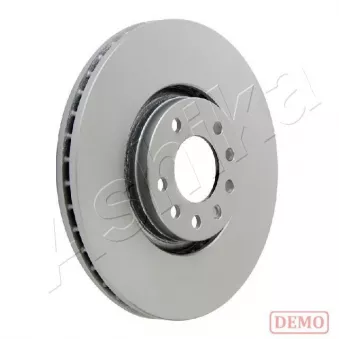 Jeu de 2 disques de frein avant ASHIKA 60-00-0419C