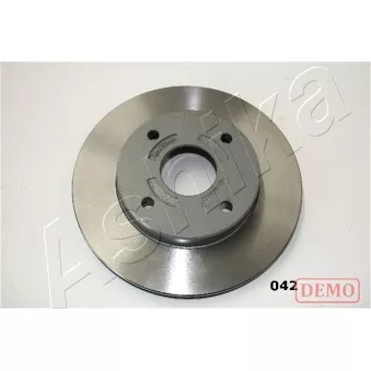 Jeu de 2 disques de frein avant ASHIKA 60-00-0420C