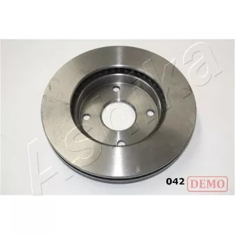 Jeu de 2 disques de frein avant ASHIKA 60-00-0421C