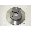 Jeu de 2 disques de frein avant ASHIKA 60-00-042C - Visuel 1