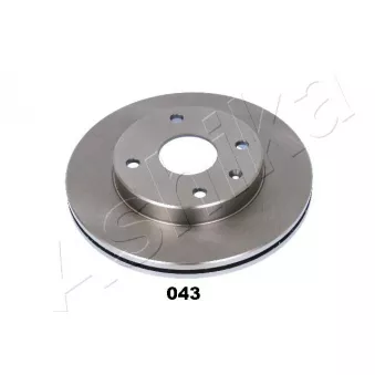 Jeu de 2 disques de frein avant ASHIKA 60-00-043