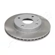 Jeu de 2 disques de frein avant ASHIKA 60-00-043C - Visuel 1