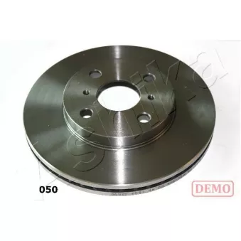 Jeu de 2 disques de frein avant ASHIKA 60-00-0500C