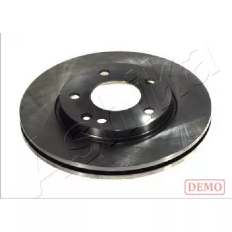 Jeu de 2 disques de frein avant ASHIKA 60-00-0503C