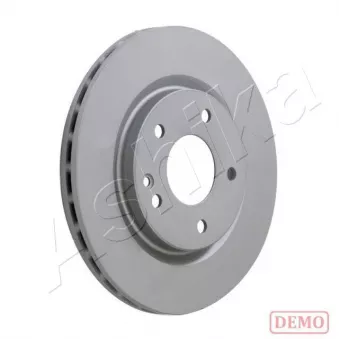 Jeu de 2 disques de frein avant ASHIKA 60-00-0504C