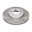 Jeu de 2 disques de frein avant ASHIKA 60-00-0508C - Visuel 1