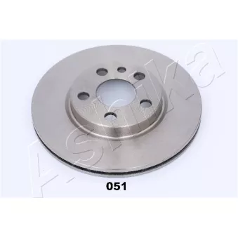 Jeu de 2 disques de frein avant ASHIKA 60-00-051