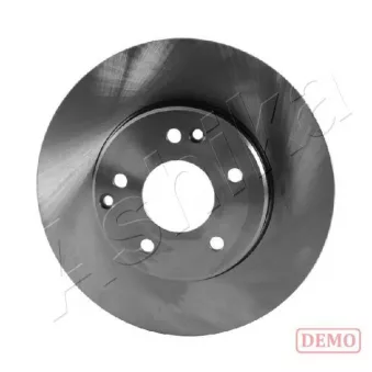 Jeu de 2 disques de frein avant ASHIKA 60-00-0512C
