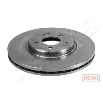 Jeu de 2 disques de frein avant ASHIKA 60-00-0515C
