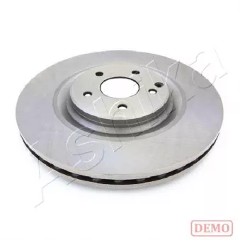 Jeu de 2 disques de frein avant ASHIKA 60-00-0517C