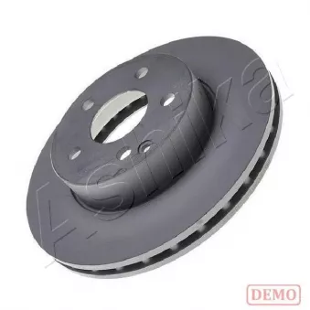 Jeu de 2 disques de frein avant ASHIKA 60-00-0518C