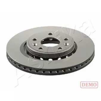 Jeu de 2 disques de frein avant ASHIKA 60-00-0523C