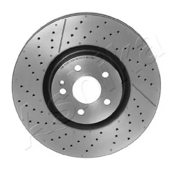 Jeu de 2 disques de frein avant ASHIKA 60-00-0525