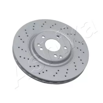Jeu de 2 disques de frein avant ASHIKA 60-00-0526