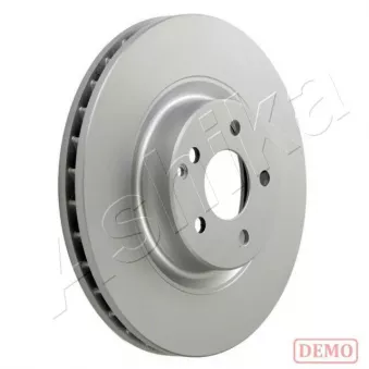 Jeu de 2 disques de frein avant ASHIKA 60-00-0530C