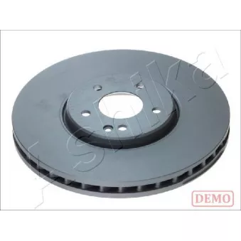 Jeu de 2 disques de frein avant ASHIKA 60-00-0537C