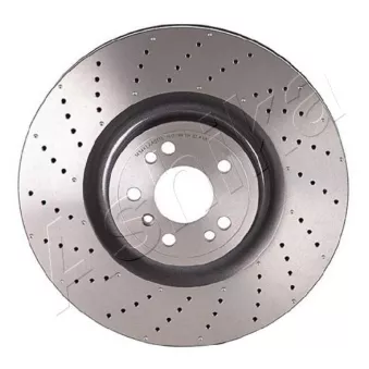 Jeu de 2 disques de frein avant ASHIKA 60-00-0551