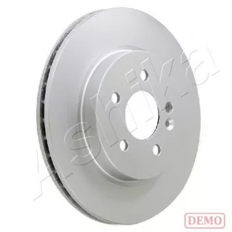 Jeu de 2 disques de frein avant ASHIKA 60-00-0554C