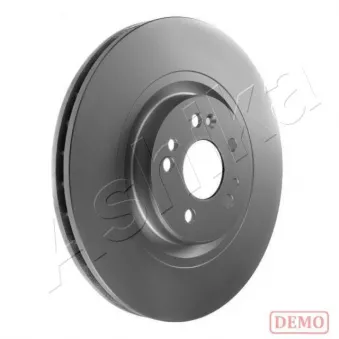 Jeu de 2 disques de frein avant ASHIKA 60-00-0555C