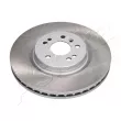 Jeu de 2 disques de frein avant ASHIKA 60-00-0556C - Visuel 1