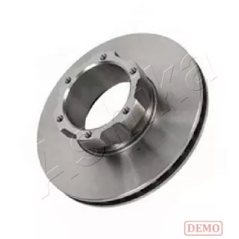 Jeu de 2 disques de frein avant ASHIKA 60-00-0565C