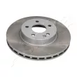 Jeu de 2 disques de frein avant ASHIKA 60-00-0566C - Visuel 1