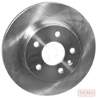 Jeu de 2 disques de frein avant ASHIKA 60-00-0570C