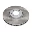 Jeu de 2 disques de frein avant ASHIKA 60-00-0600C - Visuel 1