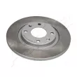 Jeu de 2 disques de frein avant ASHIKA 60-00-0602C - Visuel 1
