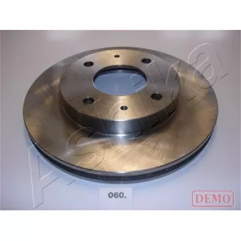 Jeu de 2 disques de frein avant ASHIKA 60-00-0606C