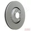 Jeu de 2 disques de frein avant ASHIKA 60-00-060C - Visuel 1