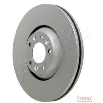 Jeu de 2 disques de frein avant ASHIKA 60-00-0610C