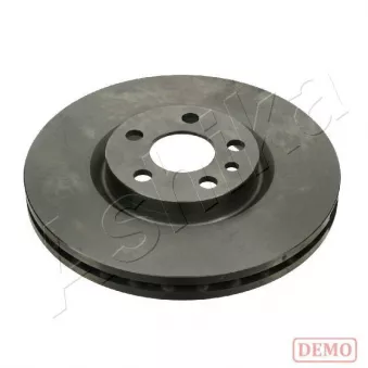 Jeu de 2 disques de frein avant ASHIKA 60-00-0612C