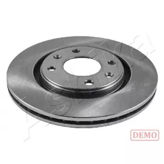 Jeu de 2 disques de frein avant ASHIKA 60-00-0625C