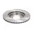 Jeu de 2 disques de frein avant ASHIKA 60-00-0628C - Visuel 3