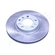 Jeu de 2 disques de frein avant ASHIKA 60-00-0633C - Visuel 1
