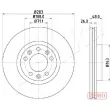 Jeu de 2 disques de frein avant ASHIKA 60-00-0633C - Visuel 2