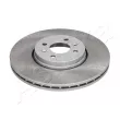Jeu de 2 disques de frein avant ASHIKA 60-00-0705C - Visuel 1
