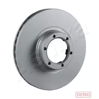 Jeu de 2 disques de frein avant ASHIKA 60-00-0718C