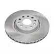 Jeu de 2 disques de frein avant ASHIKA 60-00-0902C - Visuel 1