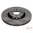 Jeu de 2 disques de frein avant ASHIKA 60-00-0915C - Visuel 1