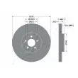 Jeu de 2 disques de frein avant ASHIKA 60-00-0962C - Visuel 2