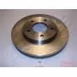 Jeu de 2 disques de frein avant ASHIKA 60-00-098C - Visuel 1