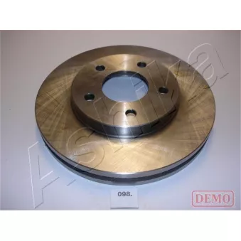 Jeu de 2 disques de frein avant ASHIKA 60-00-098C