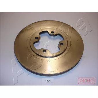 Jeu de 2 disques de frein avant ASHIKA 60-01-106C